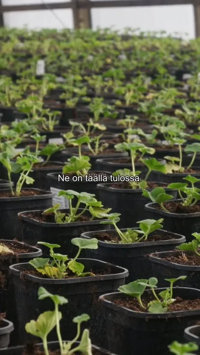 Me emme kiirehdi kasvihuoneen kevään kanssa.
Kuvattu meillä 19.3.26